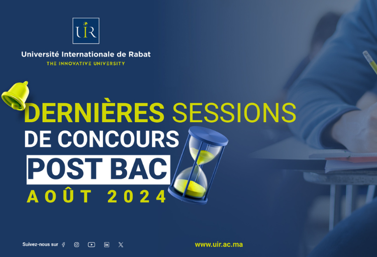 Dernière session de concours pour intégrer les programmes Postbac de l'UIR 2024-2025